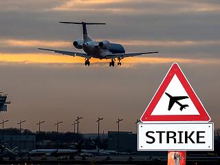 Kártérítés jár a sztrájk miatt törölt járatok utasainak