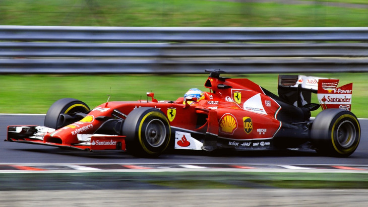 A Ferrari Formula 1-es versenyautója / Forrás: Pixabay