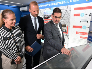 Fontos hálózatfejlesztést bemutató látogatóközpont nyílt Újbudán