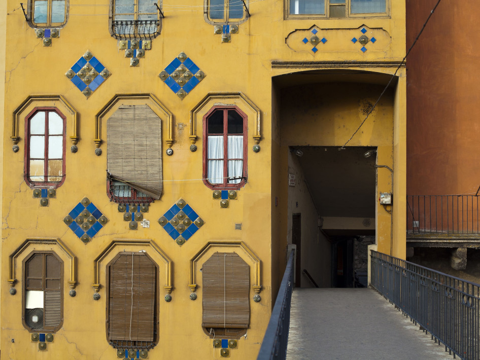 Girona, házrészlet