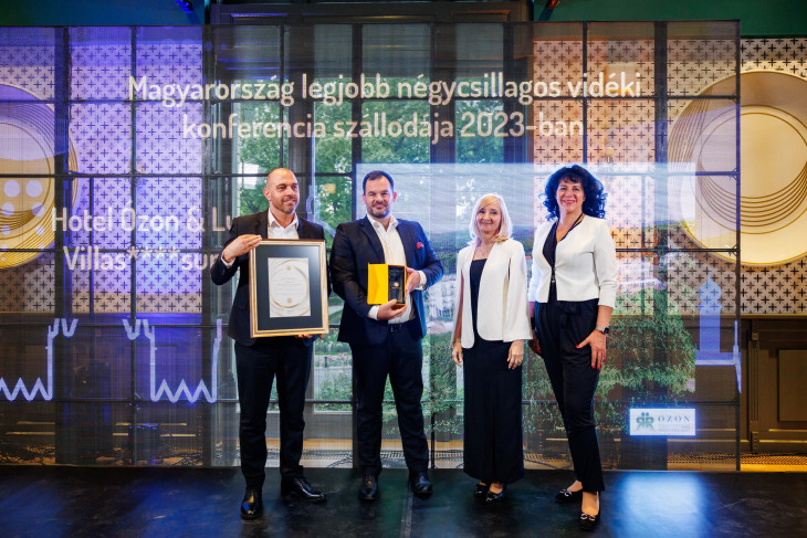 Magyarország legjobb négycsillagos vidéki konferencia szállodája a Hotel Ózon & Luxury Villas****superior