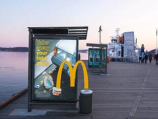 A szemetelés ellen indított kampányt a norvégiai McDonald's