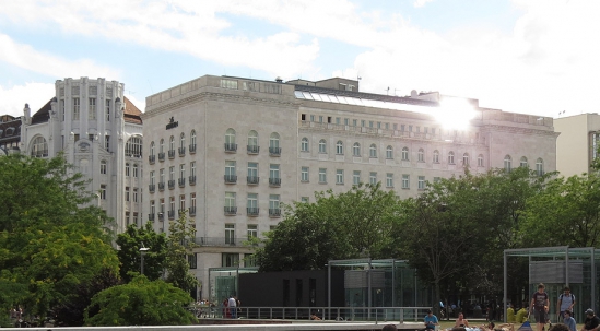 A Le Méridien szálloda az 5. kerületben (Fotó: Győrffy Árpád)