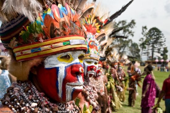 Goroka fesztivál, Pápua Új Guinea (Fotó: Jeffrey Lewis, gorokashow.com)
