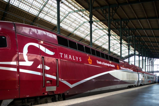 Thalys (Forrás: Voyages-sncf.com Facebook oldala)