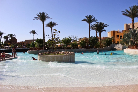 Hullámmedence a Sunwing Waterworld Makadiban (Fotó: Berende Alexa)