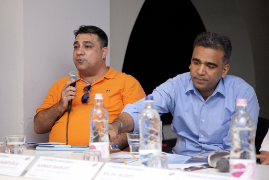 Tolga Deniz Sariyüce, a Sun & Fun Holidays ügyvezetője és Ahmed Bahgat, az Anubis Travel ügyvezetője