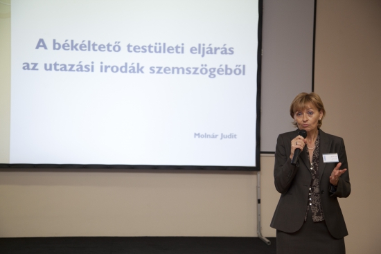 Molnár Judit, az OTP Travel ügyvezetője és a Magyar Utazási Irodák Szövetségének alelnöke