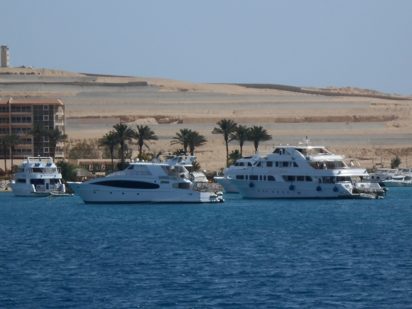 A Vörös-tenger Hurghada partjainál