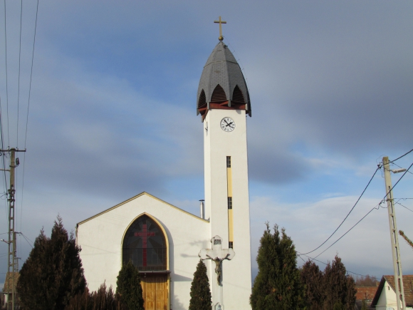 Kisbágyon modern katolikus temploma (Fotó: Mentusz Károly)