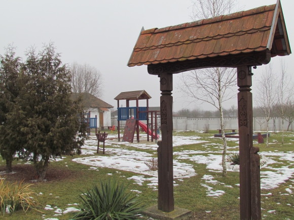 Európa-park modern játszótérrel (Fotó: Mentusz Károly)