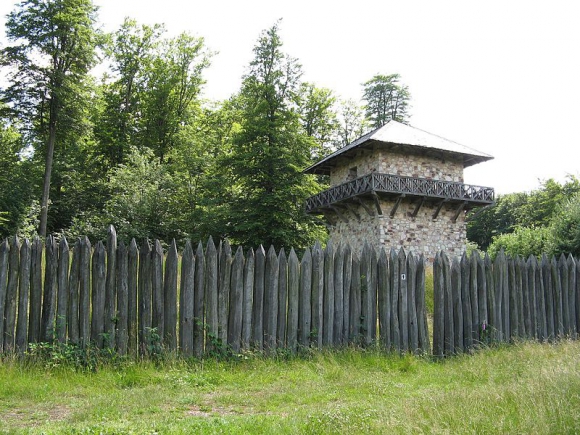 Rekonstruált római őrtorony Németországban Fotó: wikipedia