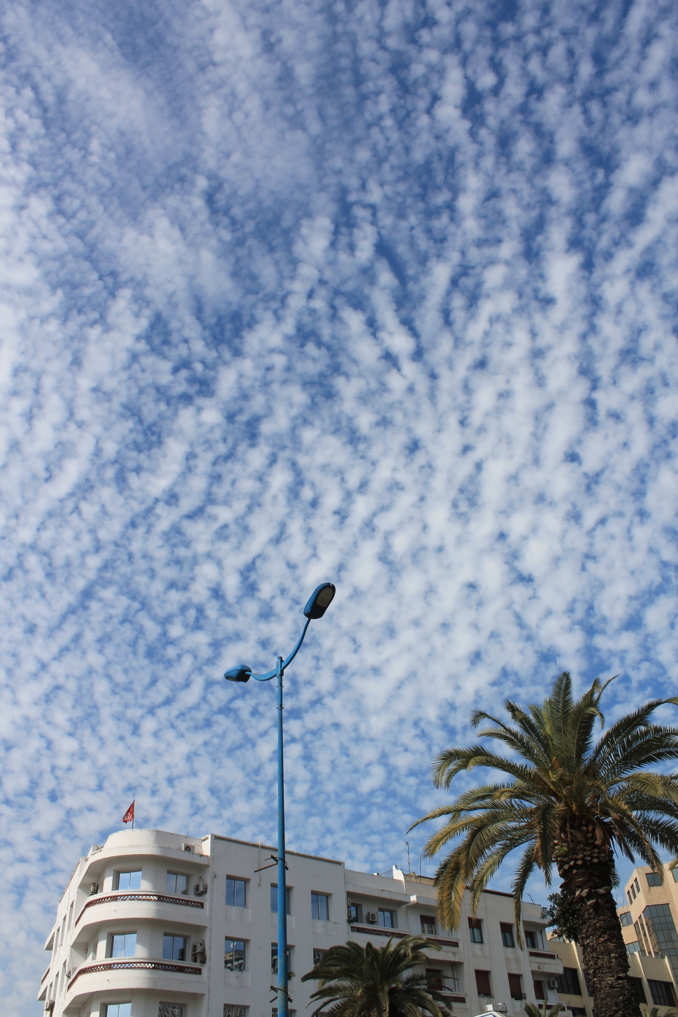 Tunisz felett az ég