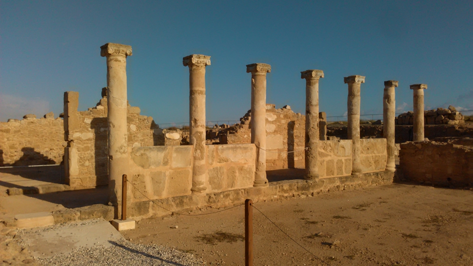 Ókori villa maradványai Páfoszban