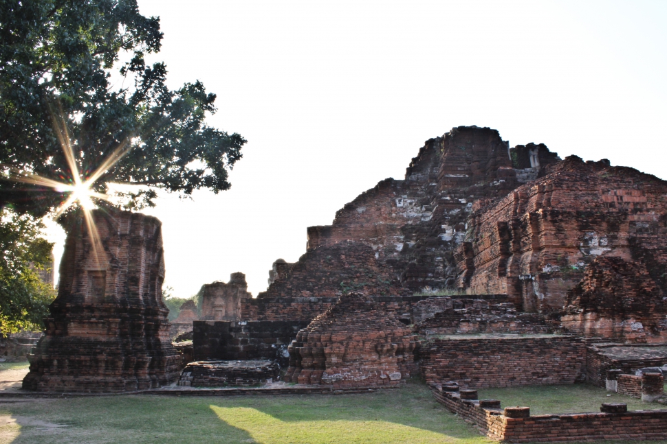 Az ayutthayai történelmi park (Fotó: Berende Alexa)