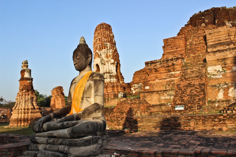 Az ayutthayai történelmi park (Fotó: Berende Alexa)