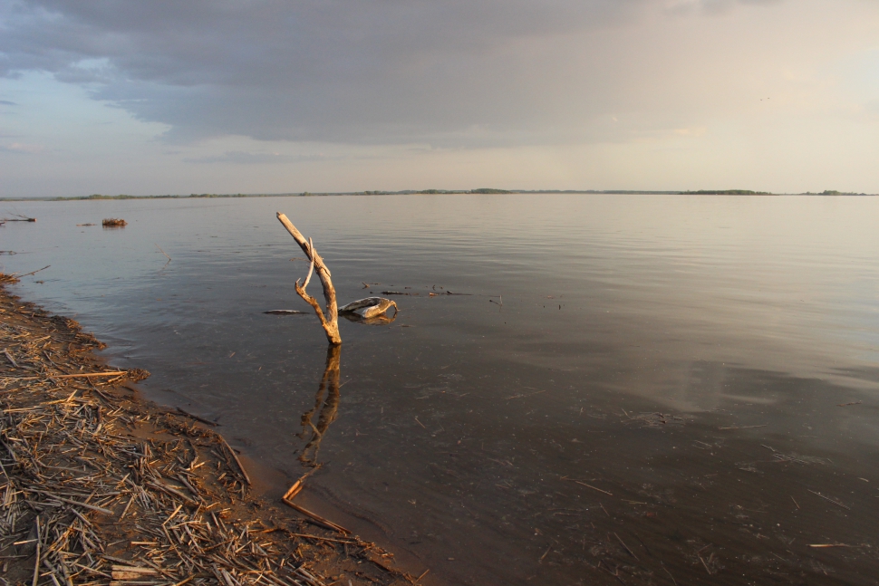Itt folyik össze a Volga és a Káma folyó (Fotó: Berende Alexa)